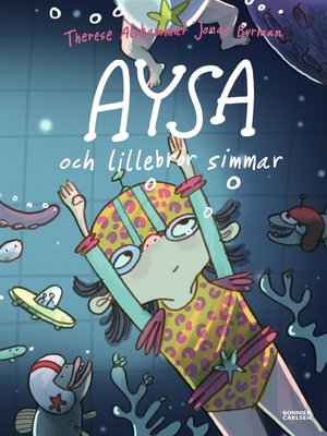 cover image of Aysa och lillebror simmar